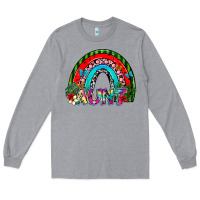 Heather Grey aunt Long Sleeve Tee - SublimationCraftShop