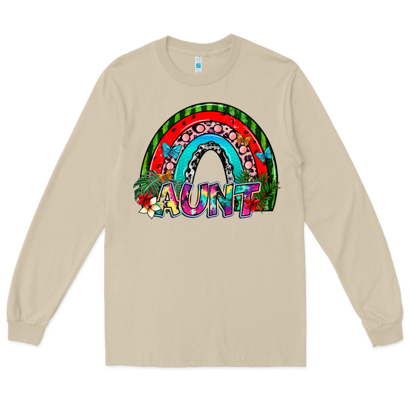 Aunt Long Sleeve Tee by SublimationCraftShop | Teevron