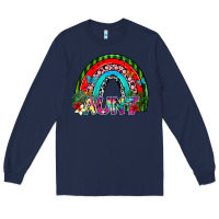 Navy aunt Long Sleeve Tee - SublimationCraftShop