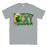Heather Grey St. Patrick's Day one lucky teacher Classic Tee - Neo Western