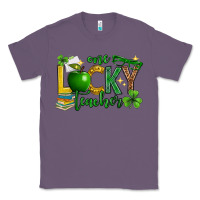 Lavender St. Patrick's Day one lucky teacher Classic Tee - Neo Western