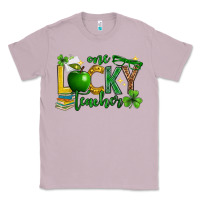 Lilac St. Patrick's Day one lucky teacher Classic Tee - Neo Western