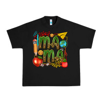 Black mama teacher Urban Heavy Tee - texasbilliewilder