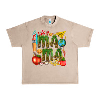 French Oak mama teacher Urban Heavy Tee - texasbilliewilder