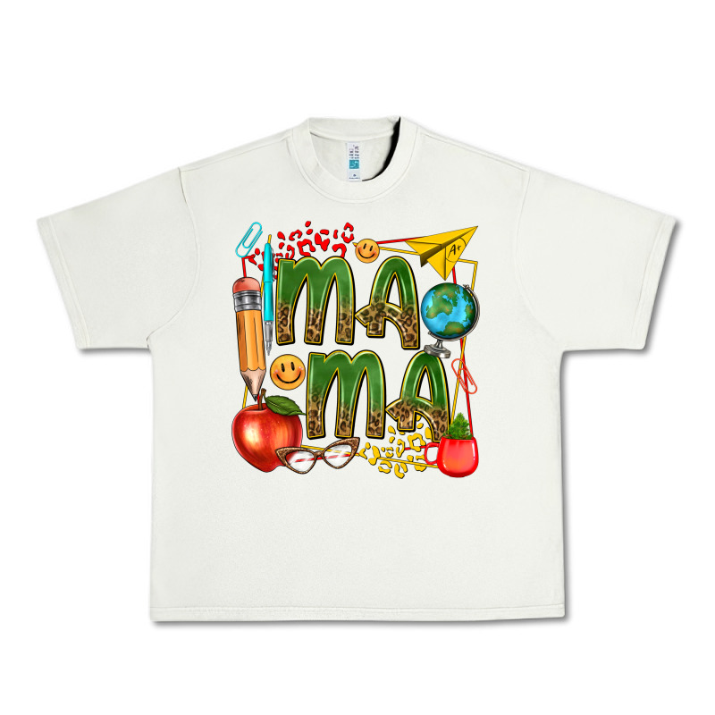 Mama Teacher Urban Heavy Tee by texasbilliewilder | Teevron