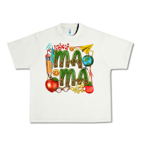 Pistachio mama teacher Urban Heavy Tee - texasbilliewilder