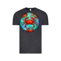 Vintage Black crab Vintage Tee - BarkalooDesign