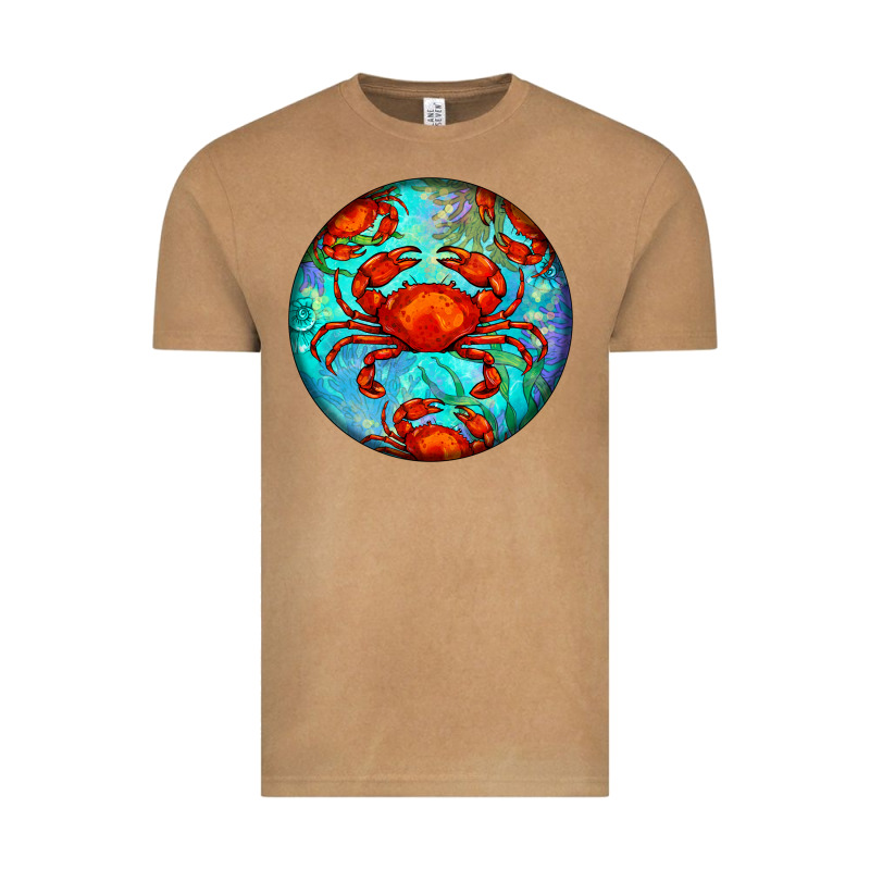 Crab Vintage Tee by BarkalooDesign | Teevron