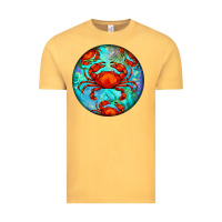 Vintage Mustard crab Vintage Tee - BarkalooDesign