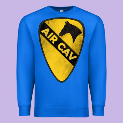1st Cavalry Division Air Cav Premium Sweatshirt Designed By Jasminsmagicworld