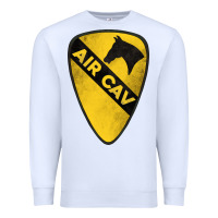 White 1st cavalry division air cav Premium Sweatshirt - Jasminsmagicworld