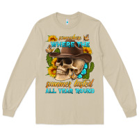 Mushroom somewhere where the summer lasted all year 'round Long Sleeve Tee - HRA Design Shop