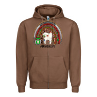 Chestnut Christmas dental life rainbow Zipper Hoodie - JahusDesignShop