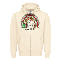 Sandshell Christmas dental life rainbow Zipper Hoodie - JahusDesignShop