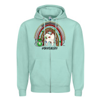 Seafoam Christmas dental life rainbow Zipper Hoodie - JahusDesignShop