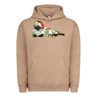Pigment Burro christmas siamese cat Urban Hoodie - LillyAllenDesigns