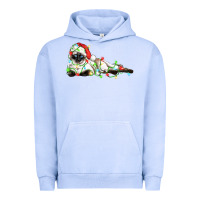 Pigment Grape Ice christmas siamese cat Urban Hoodie - LillyAllenDesigns