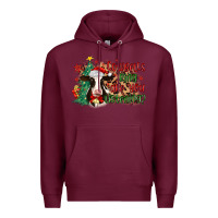 Burgundy cowbells ring are you listening Premium Hoodie - MaliasSmallBusiness