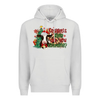 Dove Grey cowbells ring are you listening Premium Hoodie - MaliasSmallBusiness