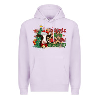 Lilac cowbells ring are you listening Premium Hoodie - MaliasSmallBusiness