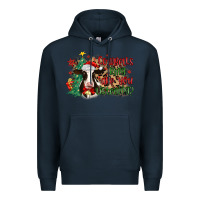 Navy cowbells ring are you listening Premium Hoodie - MaliasSmallBusiness