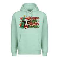 Seafoam cowbells ring are you listening Premium Hoodie - MaliasSmallBusiness