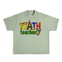 Oil Green math teacher Urban Heavy Tee - texasbilliewilder