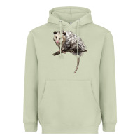 Matcha opossum Heavyweight Hoodie - LillyAllenDesigns