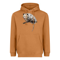 Meerkat opossum Heavyweight Hoodie - LillyAllenDesigns
