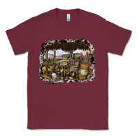 Burgundy wild west Classic Tee - SublimationCraftShop