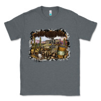 Charcoal Heather wild west Classic Tee - SublimationCraftShop