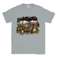 Heather Grey wild west Classic Tee - SublimationCraftShop