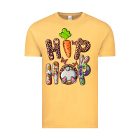 Vintage Mustard Hip Hop Bunny Vintage Tee - RanaPortraitStore