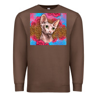 Chestnut Western Sphynx Cat Premium Sweatshirt - LillyAllenDesigns