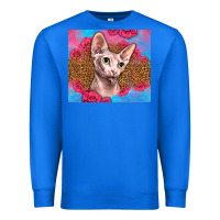 True Royal Western Sphynx Cat Premium Sweatshirt - LillyAllenDesigns