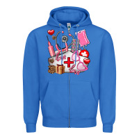 True Royal nurse  valentines day love Zipper Hoodie - AdoDesignShop