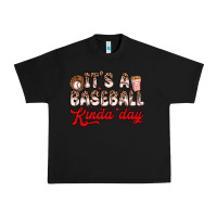 Black it s a baseball kinda day Urban Heavy Tee - Zillion Design Studio