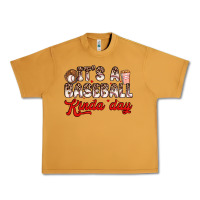 Peanut Butter it s a baseball kinda day Urban Heavy Tee - Zillion Design Studio