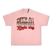 Salmon it s a baseball kinda day Urban Heavy Tee - Zillion Design Studio