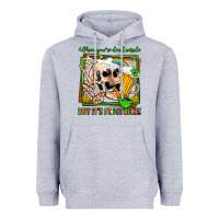 Heather Grey when you're dead inside but it's st patricks Heavyweight Hoodie - Jasminsmagicworld