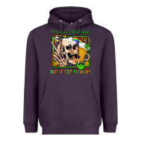 Plum when you're dead inside but it's st patricks Heavyweight Hoodie - Jasminsmagicworld