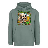 Sage when you're dead inside but it's st patricks Heavyweight Hoodie - Jasminsmagicworld
