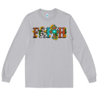 Moon Dust faith with cross and sunflower Long Sleeve Tee - HRA Design Shop