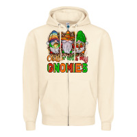 Sandshell mexico chillin' with my gnomies Zipper Hoodie - JahusDesignShop