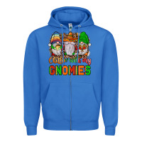 True Royal mexico chillin' with my gnomies Zipper Hoodie - JahusDesignShop