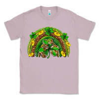 Lilac St. Patrick's Day rainbow Classic Tee - Neo Western