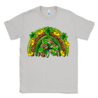 Moon Dust St. Patrick's Day rainbow Classic Tee - Neo Western