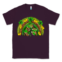 Plum St. Patrick's Day rainbow Classic Tee - Neo Western