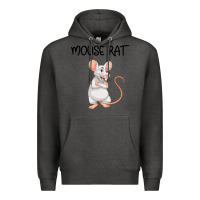 Charcoal Heather Mouse Rat Premium Hoodie - Bettercallsaul