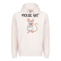Pale Pink Mouse Rat Premium Hoodie - Bettercallsaul
